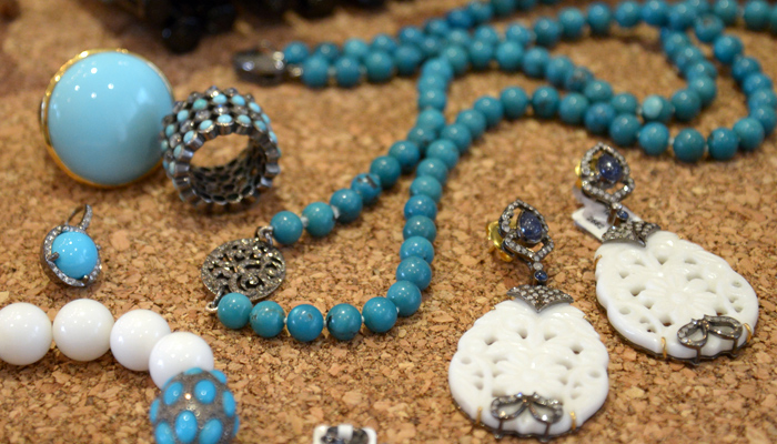 Cool wrap bracelets with diamond elements by Renee Shepperd